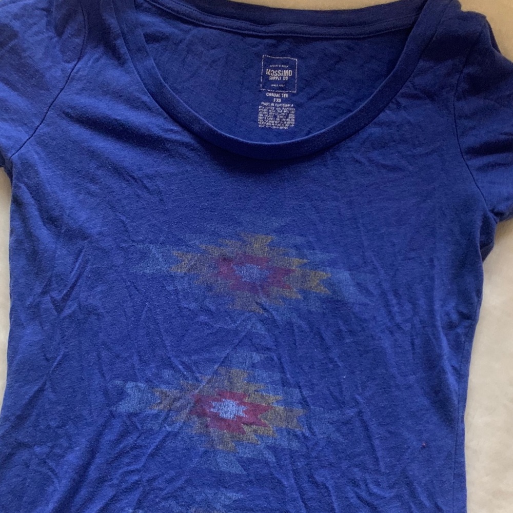 CHILDRENS BLUE TEE